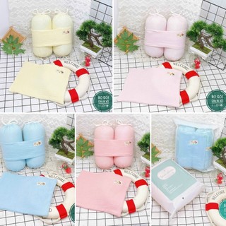 Bộ gối và chặn xô trơn màu túi zip với gối lót mỏng