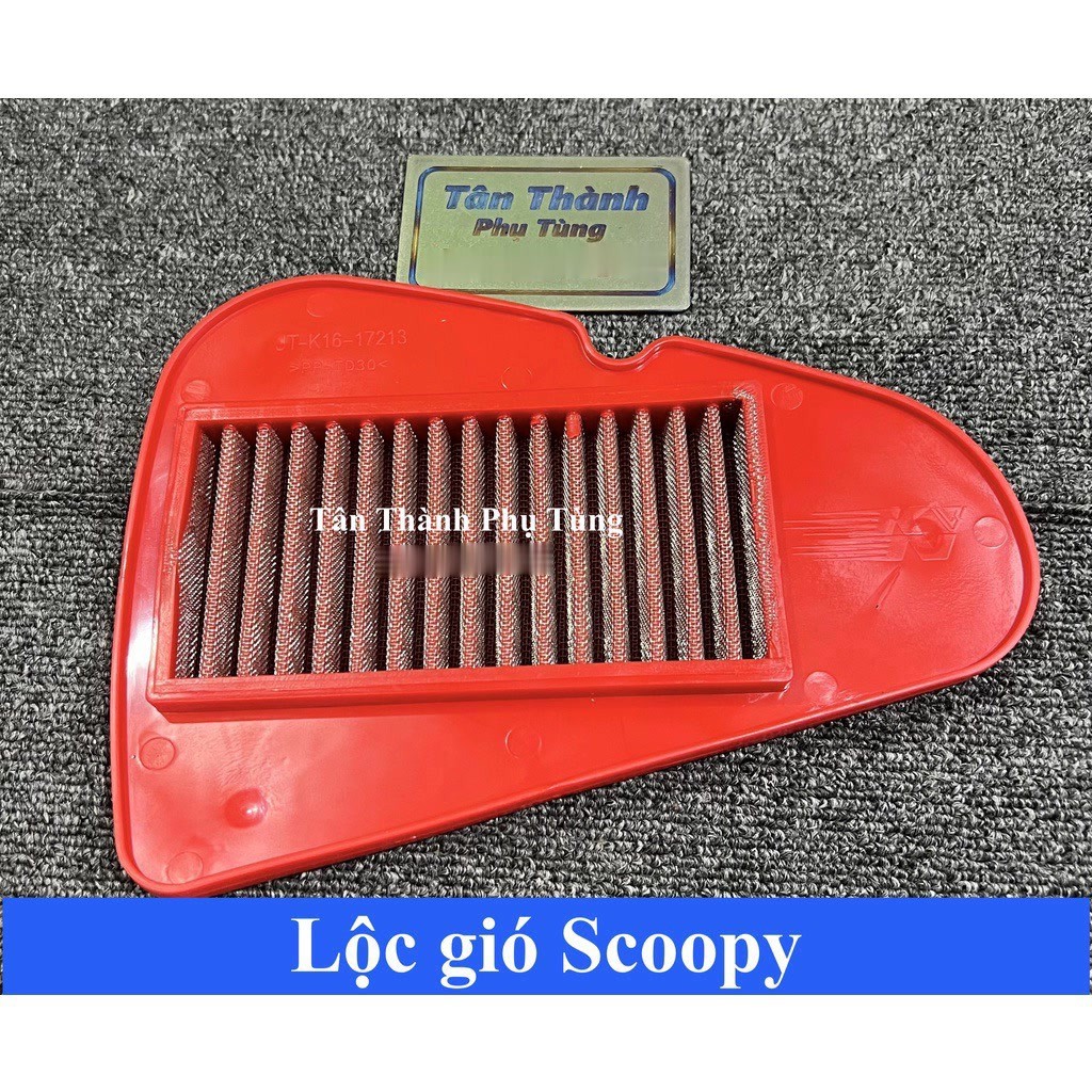 Lọc gió Scoopy lưới thép