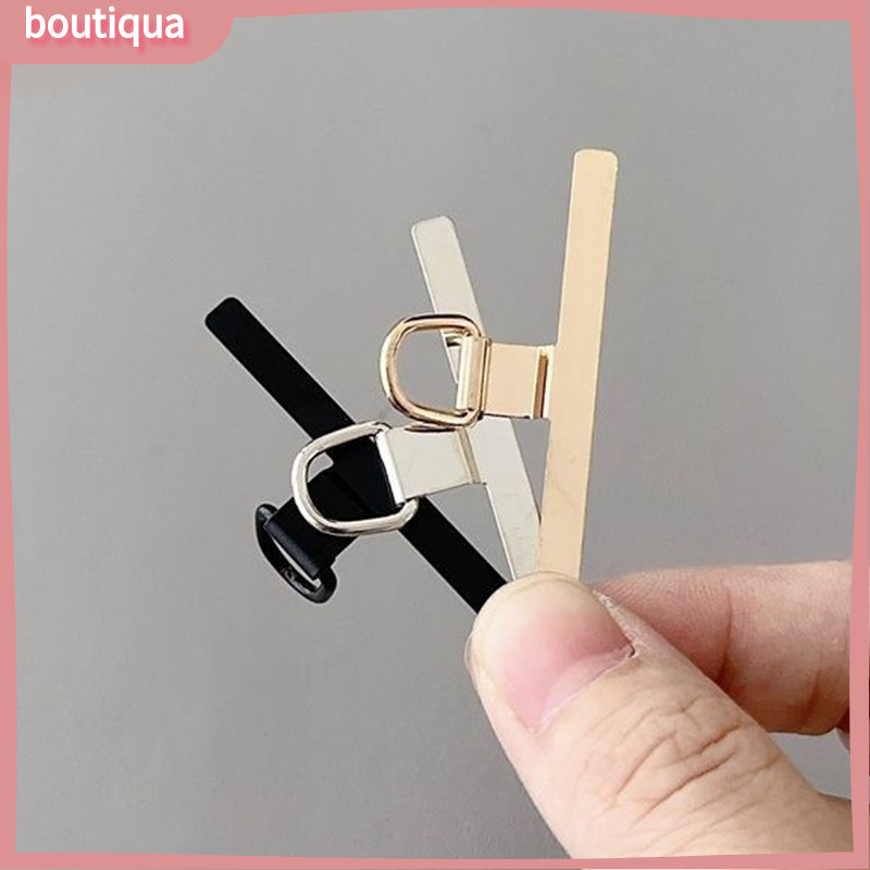 Kẹp điện thoại bằng kim loại mịn Dây buộc điện thoại Miếng đệm mỏng Tấm treo nhẹ-BA | BigBuy360 - bigbuy360.vn