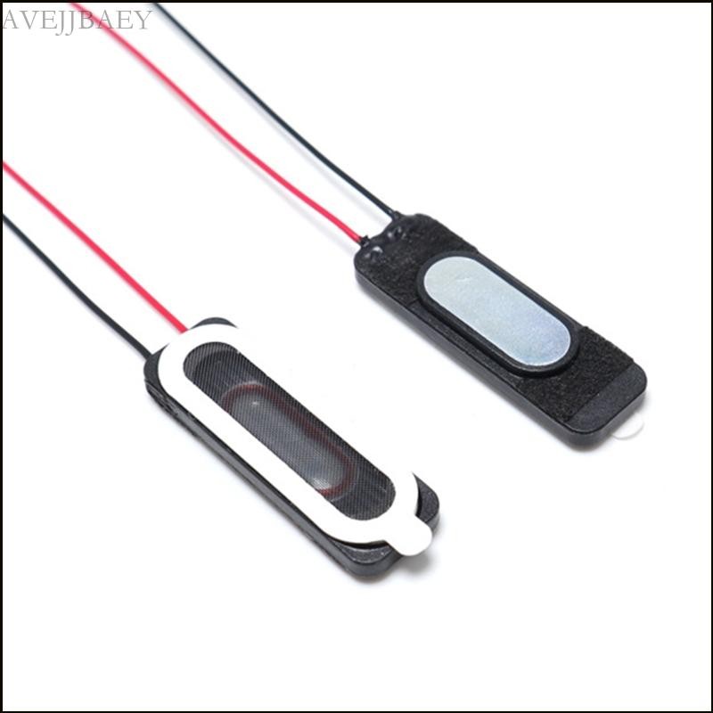 Avejjbaey 2x 2809 Loa Hình Chữ Nhật 8Ω 1W Loa Đen 2 2 kHz Phản hồi Tần Số
