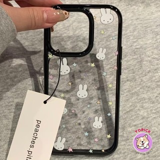  Thích Hợp Cho IPhone 16 15 14 13 12 11 Pro Max X XR XS Max 7 8 Plus Vỏ Điện Thoại Thỏ Dễ Thương Mèo Acrylic Nơ Vỏ Cứng LBK 