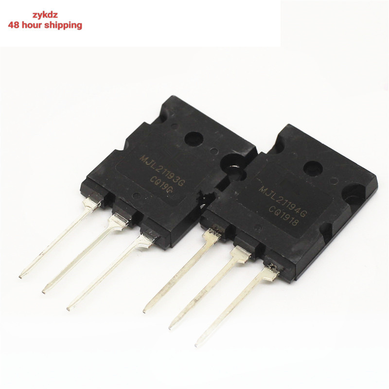 Sản phẩm mới 5 đôi (5 chiếc MJL21193 + 5 chiếc MJL21194) TO-3PL MJL21193G MJL21194G TO-3P IC