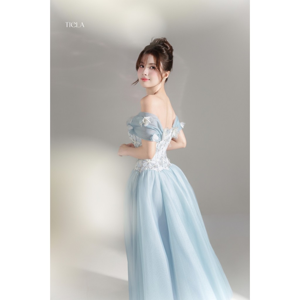 TIELA Đầm váy dài kết hoa-Lilla Dress | BigBuy360 - bigbuy360.vn