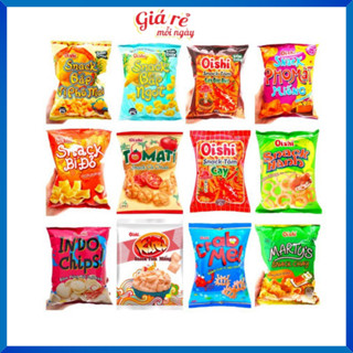 MUA TỐI THIỂU Combo 10 gói Bánh snack OISHI đủ vị 3x gam bimbim giá tốt nhất