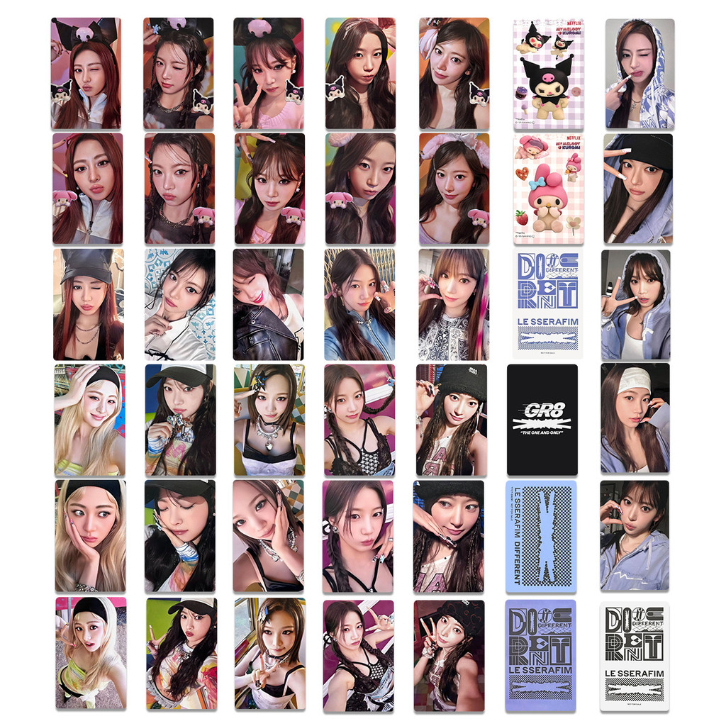 5-7 Chiếc Khác Nhau 2025 EASY CRAZY HOT Album Photocards Tiêu Chuẩn Nhỏ Gọn TANNED GUAIAC MINI4 Lomo