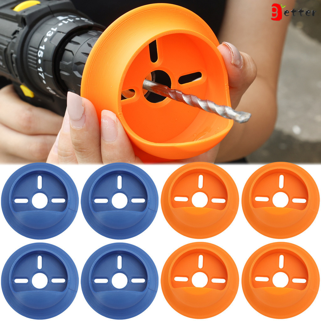 Máy hút bụi khoan nhựa PLA cứng - Hộp đựng bụi máy khoan cam xanh bắt mắt - Vỏ thu gom bụi tường búa