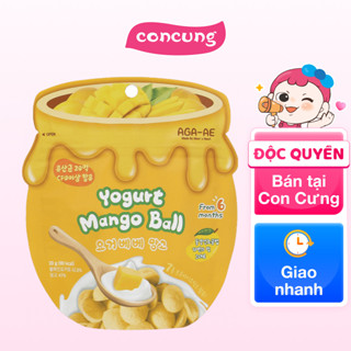  Snack sữa chua sấy khô AGA-AE vị xoài 20g 