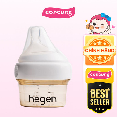 Bình sữa cao cấp PPSU Hegen 60ml (0-1M)