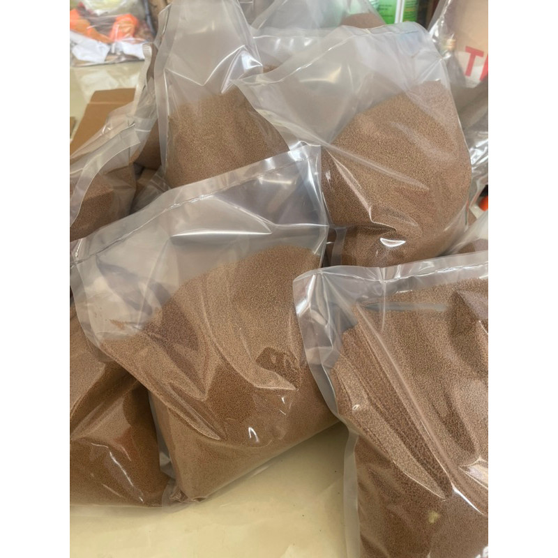 Combo thức ăn cá kiểng 1kg + vợt vớt cá nhỏ – cho cá 7 màu, bình tích, cá cảnh mini