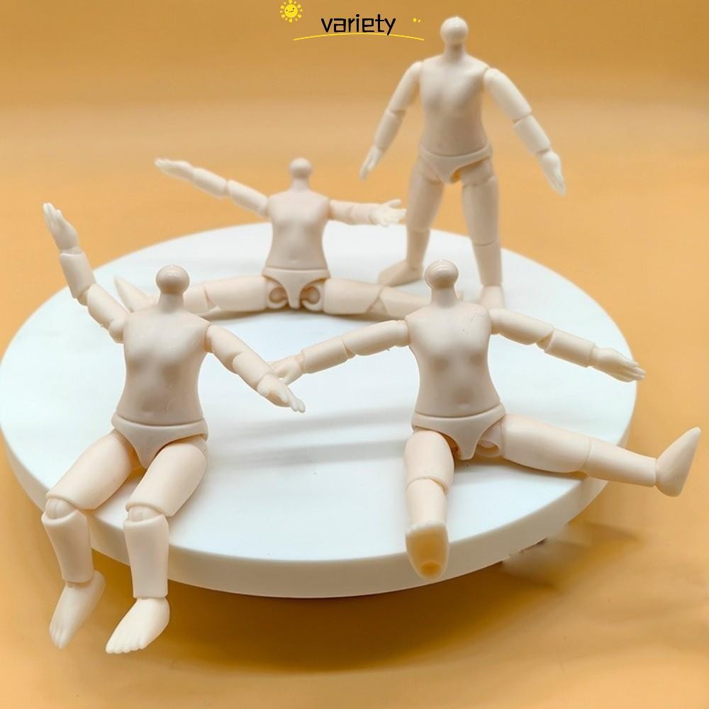 Búp bê hình đa dạng, Búp bê cơ thể PVC cao 3in 4in, Búp bê Anime Bền nhiều khớp Thân búp bê BJD cho 