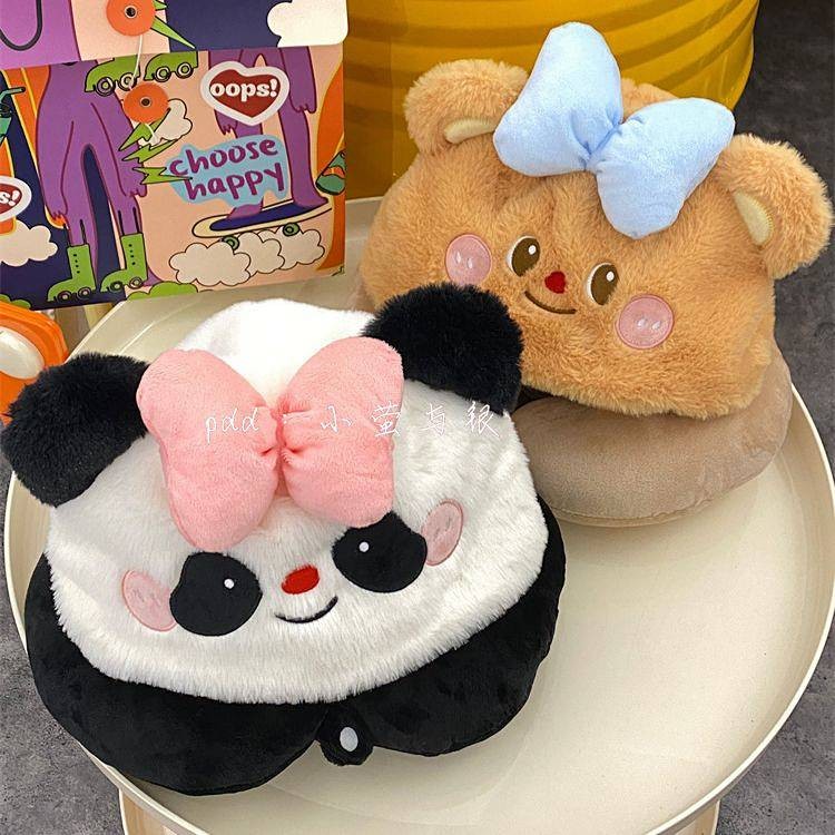 INS Cute Cat Hooded U-Shape Pillow Neck Pillow Travel Plane High-Speed Rail Neck Pillow Afternoon Na