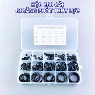 -Bộ 200, vòng đệm cao su đa năng sửa thiết bị nước: vòi, sen, khóa ống nước(Khohanglangson)...