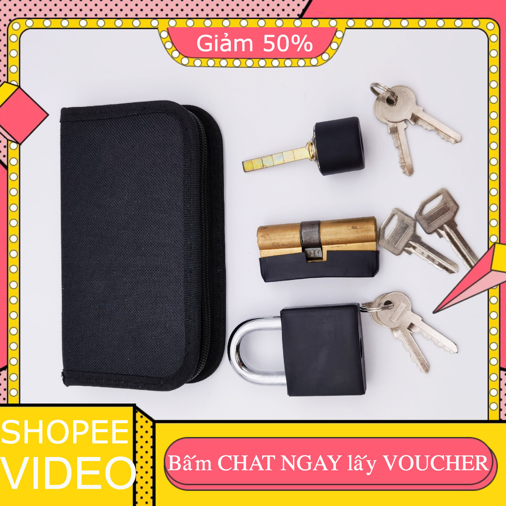 (Thợ Khóa)Lishi 2 in1 Tool lock pick link cùng đoạn tư vấn chăm sóc khách hàng xem hình