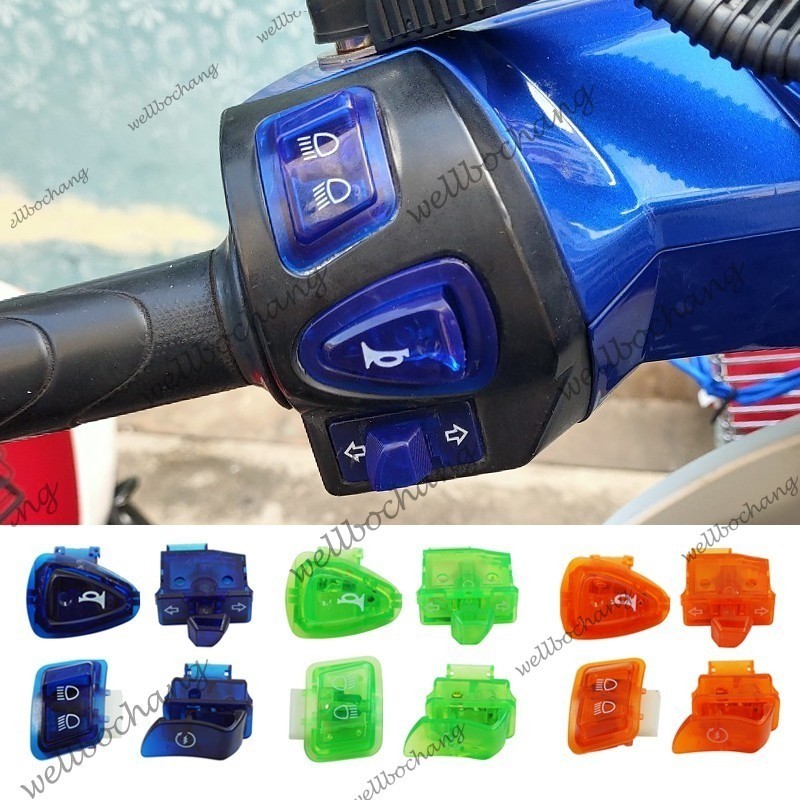 Công tắc nút xe máy HONDA WAVE 110 / DASH 110 / FUTURE 125 / ALPHA / SPACY / W110 MÀU TAY Đèn pha cò