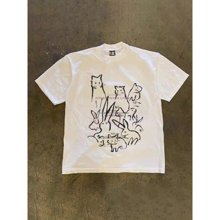 Áo phông CLOT nữ con mèo nhỏ áo thun gonz áo thun nữ form rộng ulzzang 100% cotton-N0001