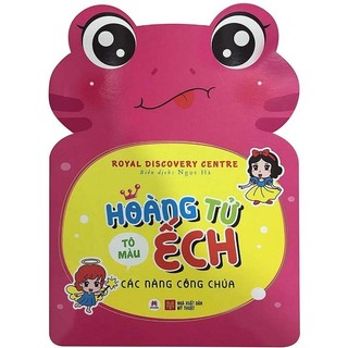 Sách - tô màu hoàng tử ếch - các nàng công chúa