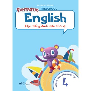 Sách - học tiếng anh siêu thú vị - sách luyện tập 4
