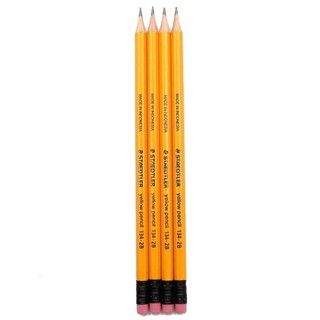 Bộ 4 Bút Chì Gỗ 2B Staedtler 134 - Thân Cam
