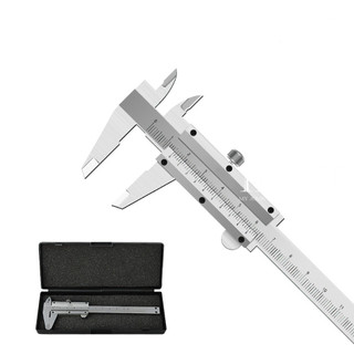 Thước kẹp, cặp cơ khí thép không gỉ 150mm kèm hộp đựng cao cấp
