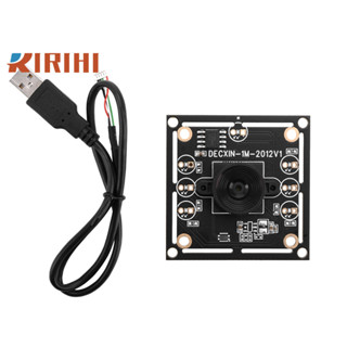 RIRIHI Mô-đun máy ảnh OV9732 1 triệu 720P HD Camera không cần điều khiển với cáp chuyển đổi USB