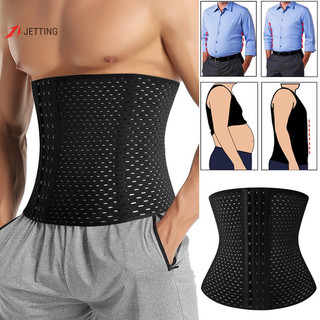 Jetting Nam Giảm Béo Body Shaper Eo Huấn Luyện Tông Đơ Đai Corset Cho Bụng Bụng Sha J