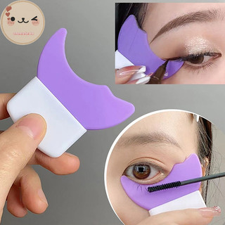Onemetertu Eyeliner Bản mẫu Mascara Applicator al Silicone Brush Lash Stopper Công cụ trang điểm mắt cho lông mi vách ngăn EN