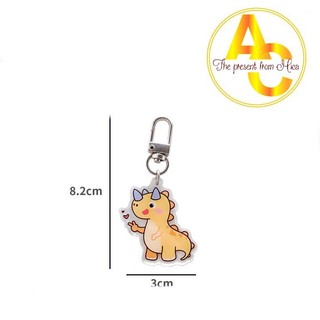 Móc Khóa Khủng Long Hoạt Hình Dễ Thương