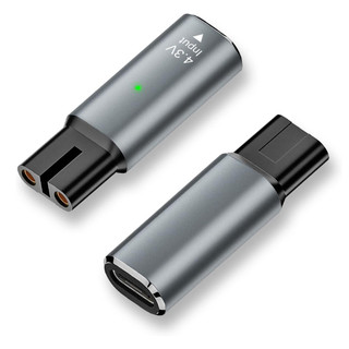  2 Gói 4.3V Type-C A00390 Bộ Sạc Bộ Chuyển Đổi Sạc USB-C Cho Máy Cạo Râu Điện Philips Norelco OneBlade QP2520 Series 