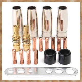 [S Z] 19 Cái Đầu Phun Liên Hệ Giá Đỡ Cho Mig Thợ Hàn Đèn Pin Liên Hệ Công Cụ Hàn Bán Tự Động Cho Đèn Pin Hàn 15AK