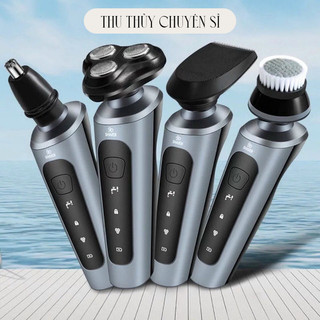 Máy cạo râu đa năng 9d - máy cạo râu 4in1 tặng kèm 6 phụ kiện cao cấp