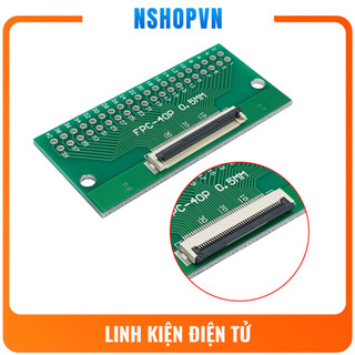 Đế ra chân cổng ffc/fpc 0.5mm sang chân 2.54mm