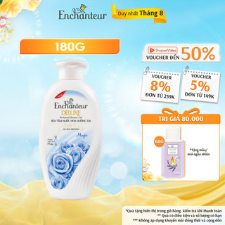 Sữa tắm nước hoa dưỡng da Enchanteur Magic 180gr