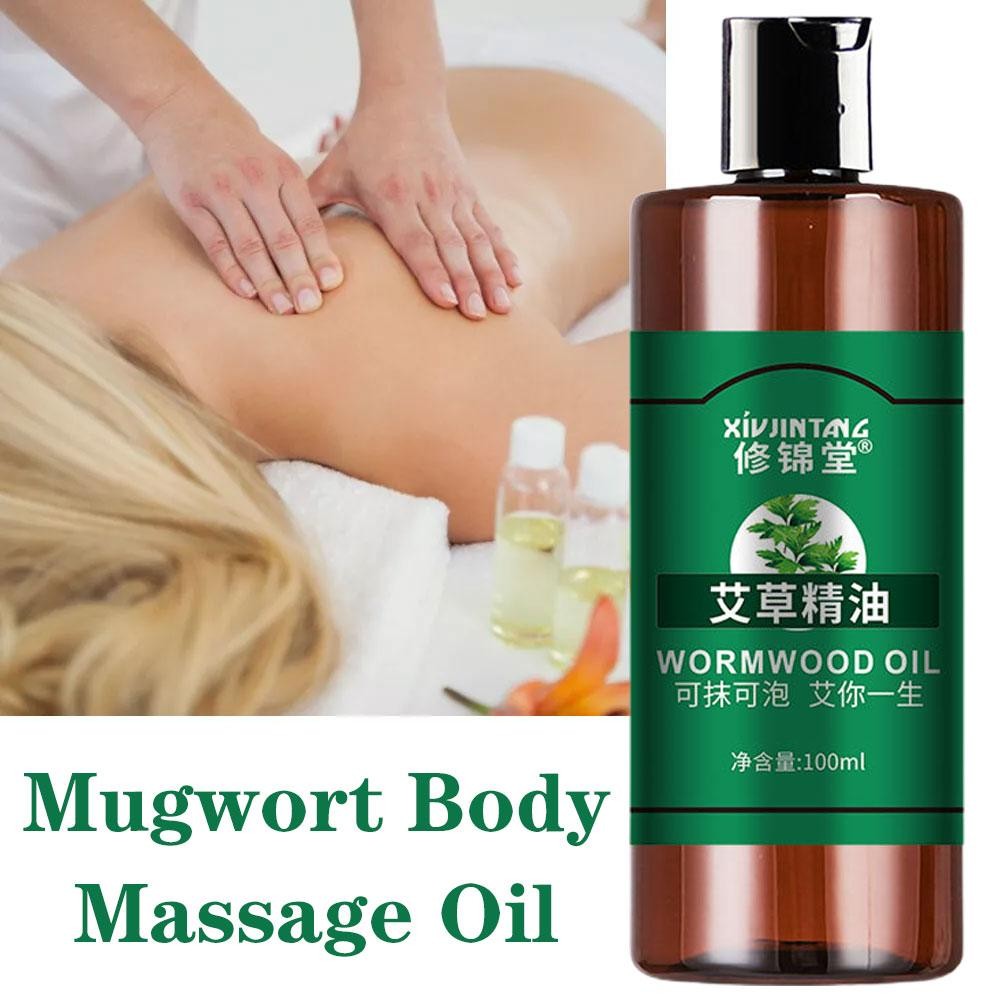 Dầu Massage Toàn Thân Gừng 100ml Dầu Cạo Dầu Bôi Trơn Cơ Thể Tinh Dầu Massage Dầu K0E9