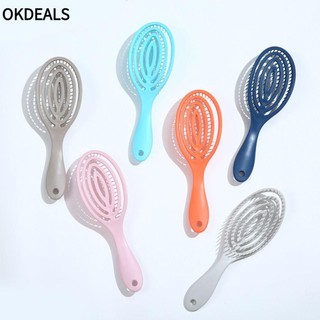 OKDEALS Chải Tóc Mềm Chống Tĩnh Điện Tiện Dụng