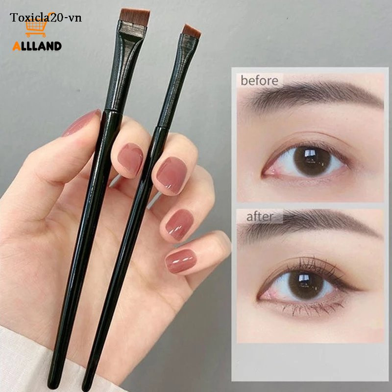 Cọ Trang Điểm Chuyên Nghiệp Đầu Lưỡi Nhỏ / Góc Nghiêng / Cọ Vẽ Mắt / Lông Mày Đầu Phẳ