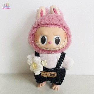 Jesjeliu 1 bộ Quần áo búp bê Cotton 17cm Top Trim Quà tặng trẻ em