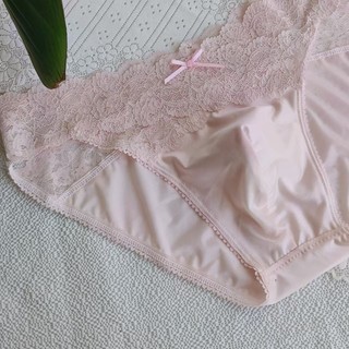   lrz666  Skinny Nam Nữ Dress Up Close-fit Thoải Mái Quần Đùi Size Lớn Giả-Nữ CD Dress Up ts Công Nghiệp Nặng Mô Phỏng Lụa Satin Băng Lụa Nửa Gói Hông Gợi Cảm Thấp Eo Chữ Thập Quần Short Nam d lõm 
