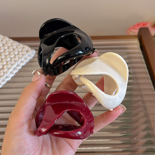 Phụ Nữ Trung Quốc Đỏ Acrylic Kẹp Tóc Kẹp Tóc Phụ Kiện Tóc Mũ