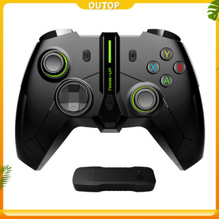Outop 2.4g Bộ Điều Khiển Không Dây Cần Điều Khiển Giao Diện Usb Tay Cầm Trò Chơi Tương Thích Cho Xbox One X Xbox Series Tay Cầm Chơi Game