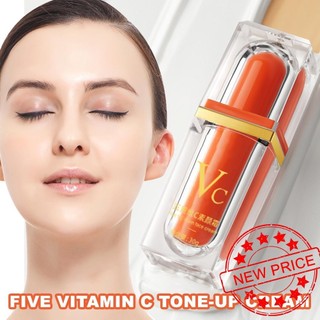 Cocequc Five Vitamin C Tone-up Cream Kem trang điểm da làm sáng da B6y2