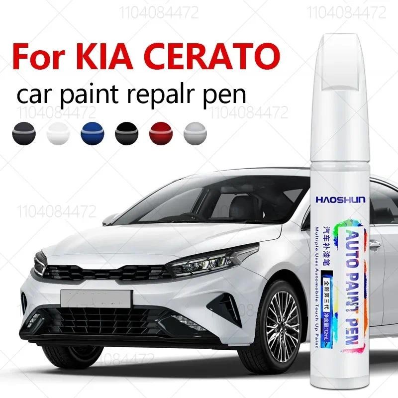 Sơn Sửa Chữa Bút Touch Up Scratch Remover DIY Phụ Kiện Ô Tô Đen Trắng Bạc Xám Đỏ Xanh Cho KIA CERATO
