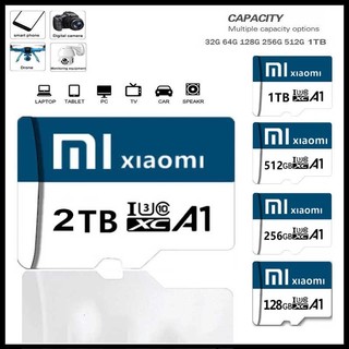 Thẻ Nhớ SD 2TB 1TB 512GB Micro TF SD Thẻ 128GB 256GB U3 Class 10 TF Thẻ Flash Nhớ Cho Điện Thoại Di Động Máy Tính camera Quan Sát