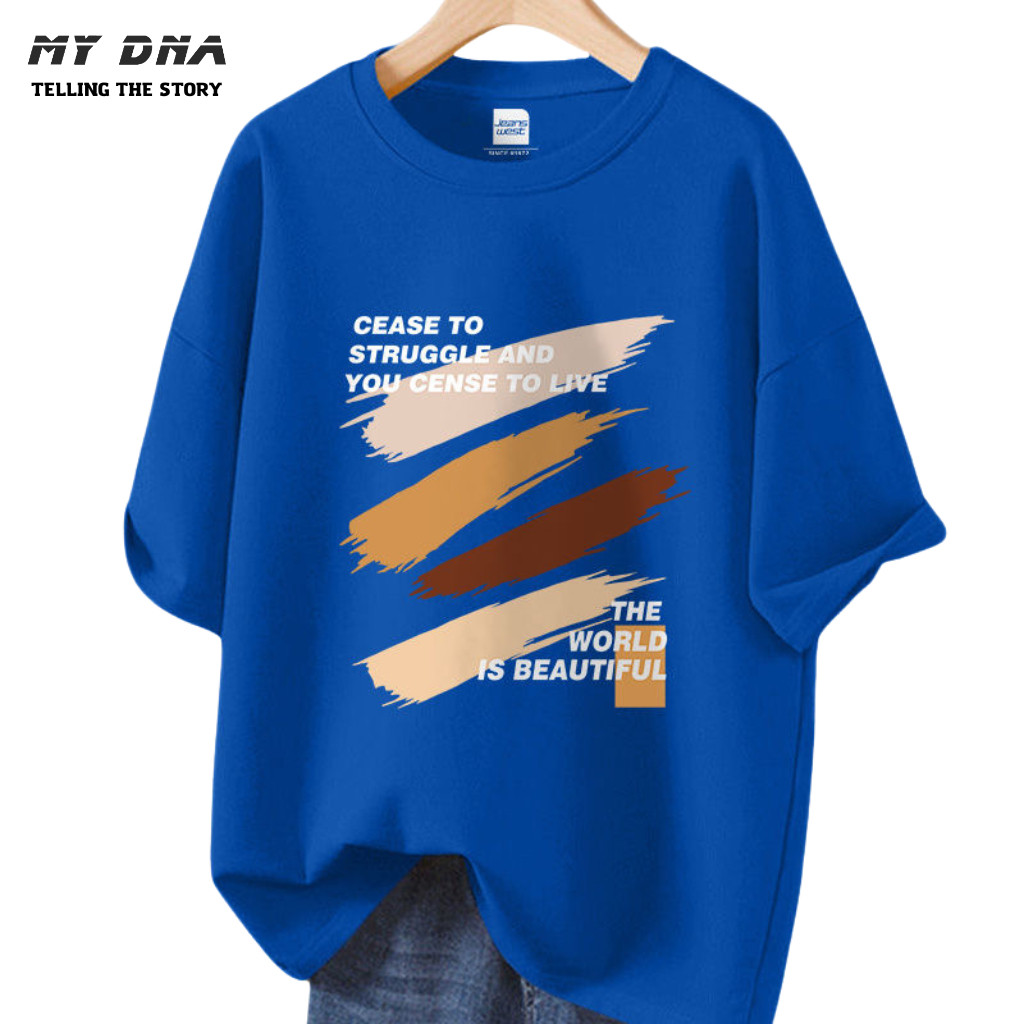 Áo phông thun local brand có bigsize 100kg cặp đôi nam nữ tay lỡ form rộng unisex cotton  nhóm lớp M