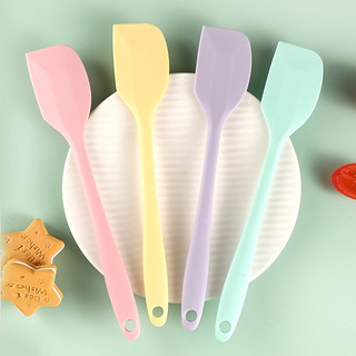 1 Dụng cụ làm bánh thìa silicone chất lượng cao, thìa silicon chịu nhiệt, thìa kem, thìa nướng bánh