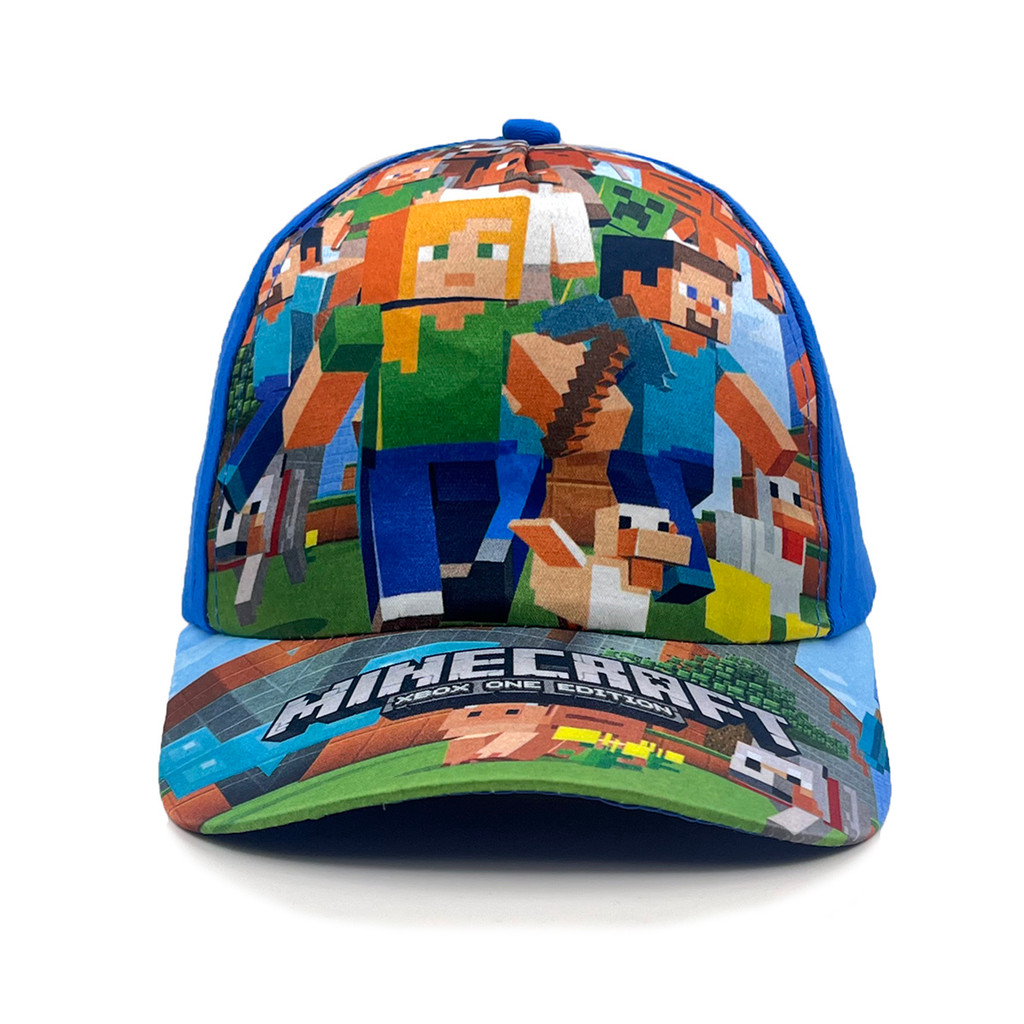 Minecraft Creeper Phim hoạt hình Mũ trẻ em Mũ che nắng ngoài trời Mũ bóng chày Sonic Mũ bé trai bé g