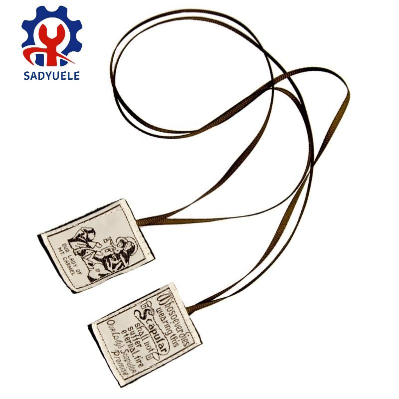 Vòng cổ sùng kính Công giáo hình Đức Mẹ núi Carmel màu nâu