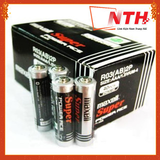  Hộp 40 viên pin tiểu nhỏ Maxel   Toshi AAA  3A  