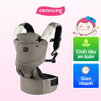 Địu trợ lực BeBéar The Ultimate (Khaki, 6627, Tư thế chữ M)