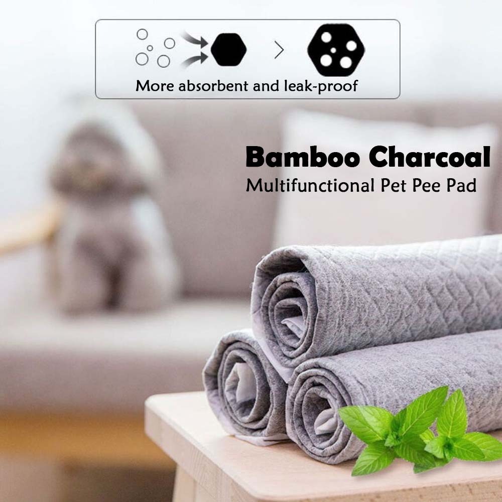 Charcoal Pet Pee Pad For Dog Cat Super Absorbent Dog Training Pad Dog Pee Pads
