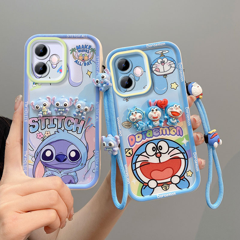 Ốp lưng OPPO A5 PRO Ốp lưng silicon mềm hình búp bê 3D dễ thương XXGZ